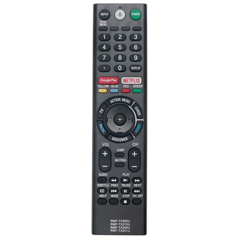 ZdalaMit Voice Remote Control Replacement fit for Sony Smart TV XBR-49X700D XBR-55X700D XBR-65X750D XBR65X850E XBR75X850E XBR49X800E XBR55X800E XBR55X806E XBR55A1E XBR65A1E XBR43X800E XBR-49X800E XBR-55X800E - Image 4